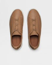 Sneakers Trible — Cognac