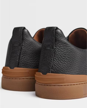Sneakers Trible — Black / Gum Sole