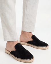 Portofino Yacht Mule - Black