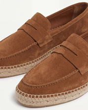 Brown Suède Riviera Espadrille