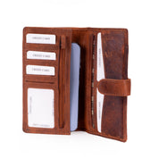 Leather Long Wallet Ashford