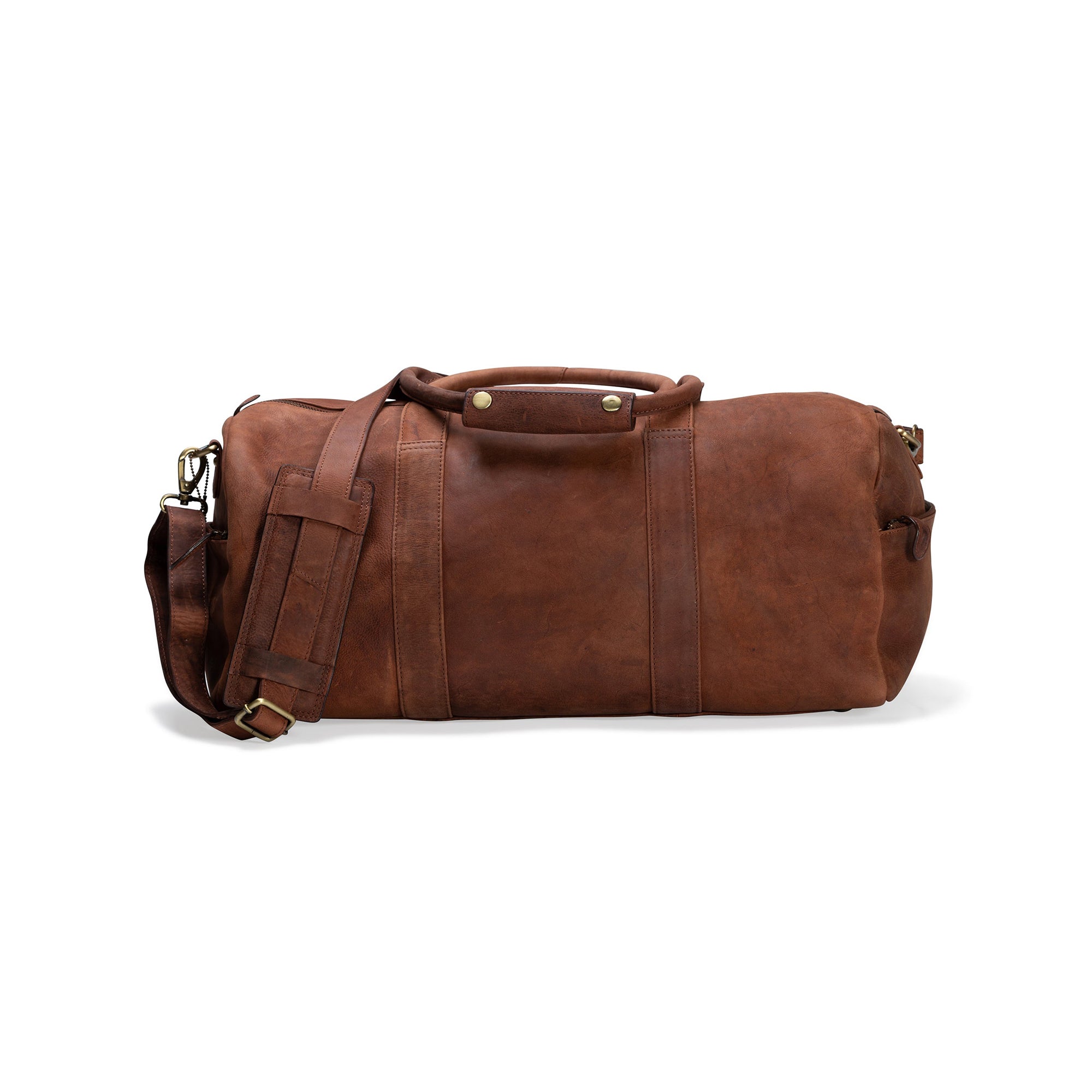 Leather Duffle Bag - Boston