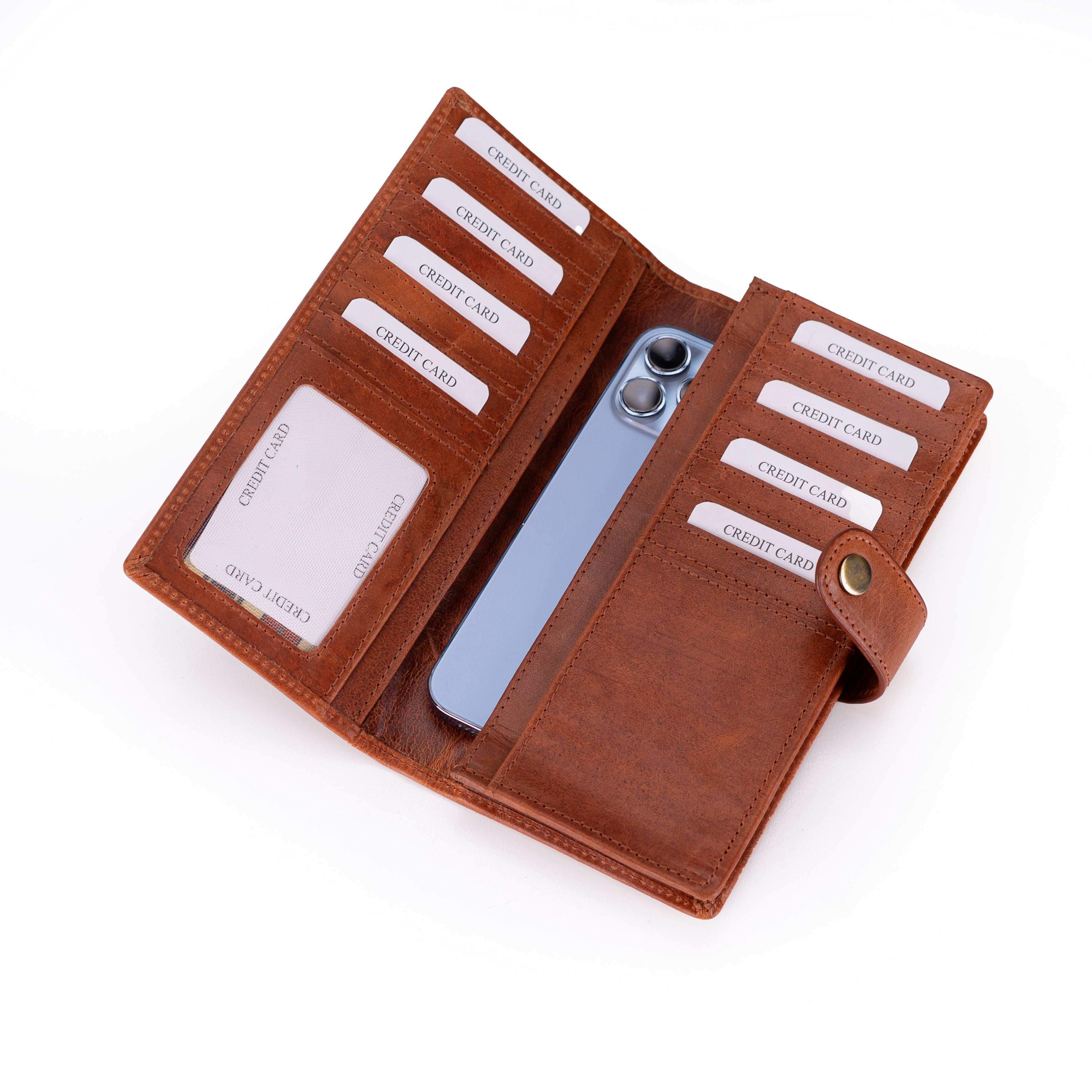Long Wallet for Women Calico