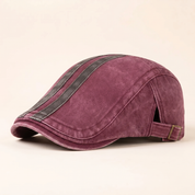 Denim Strip Cap