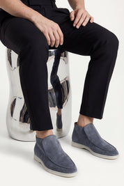 Capri High Top Loafer Blue