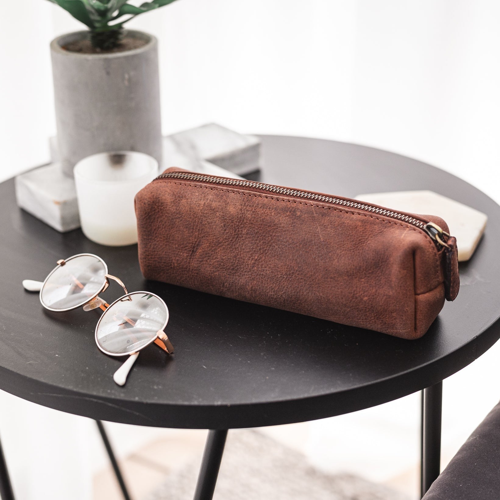 Leather Pencil Case Ethan
