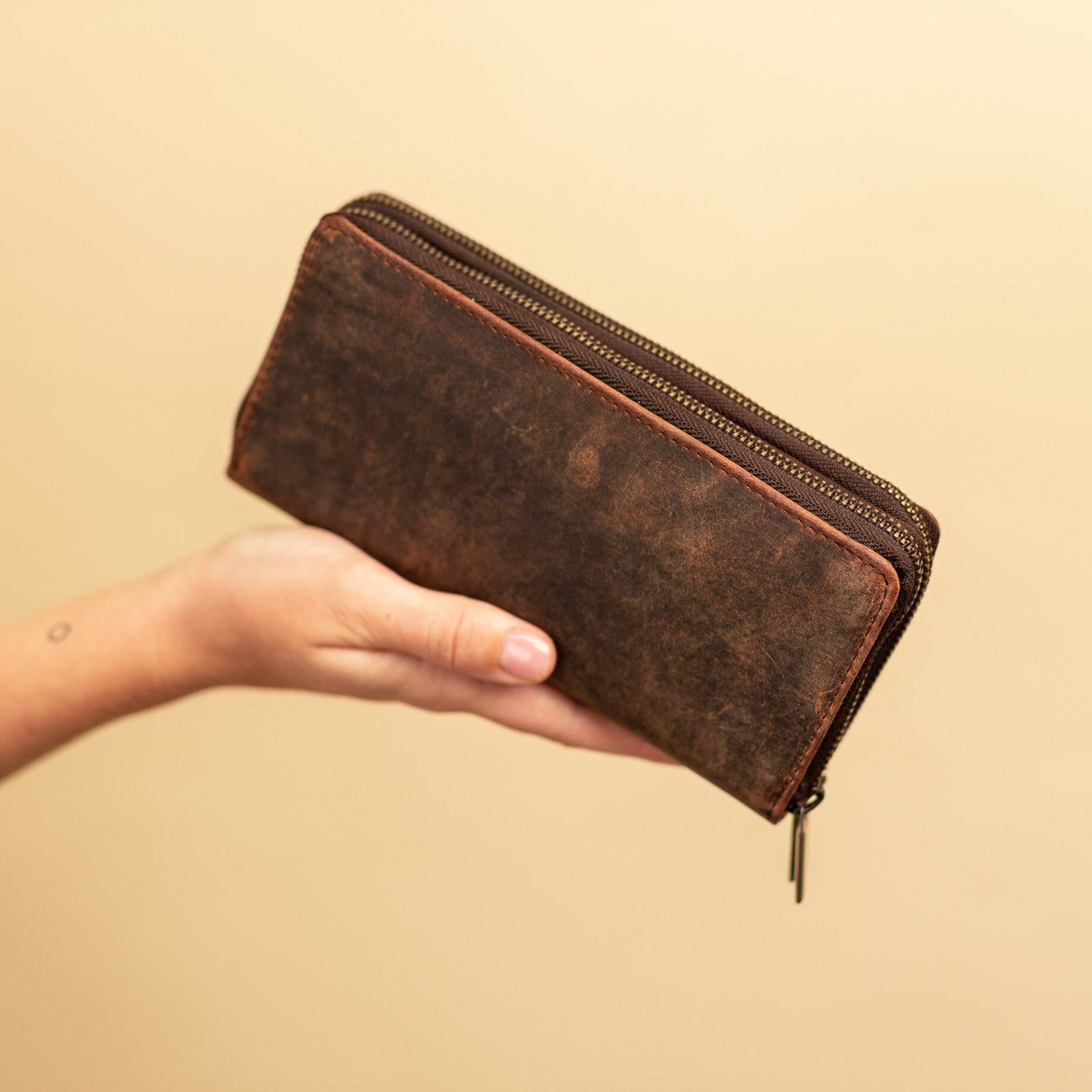 Leather Large Wallet for Ladies Bella