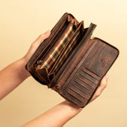 Leather Large Wallet for Ladies Bella