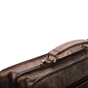 Parker Leather Mens Briefcase