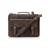 Parker Leather Mens Briefcase