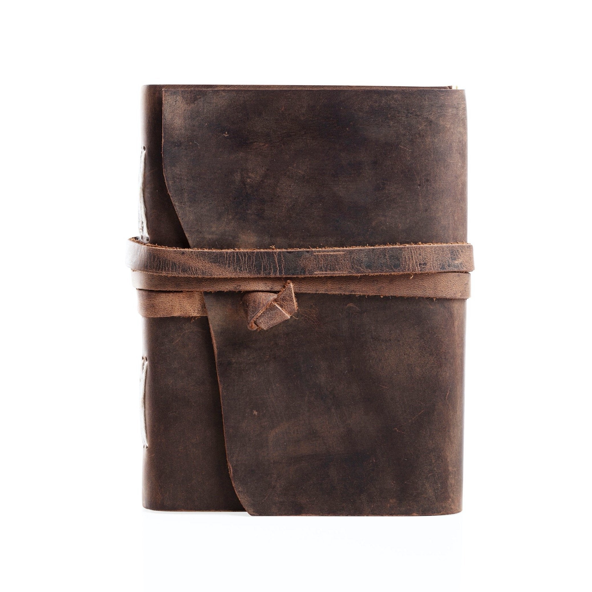 Leather Bound Journal Basil