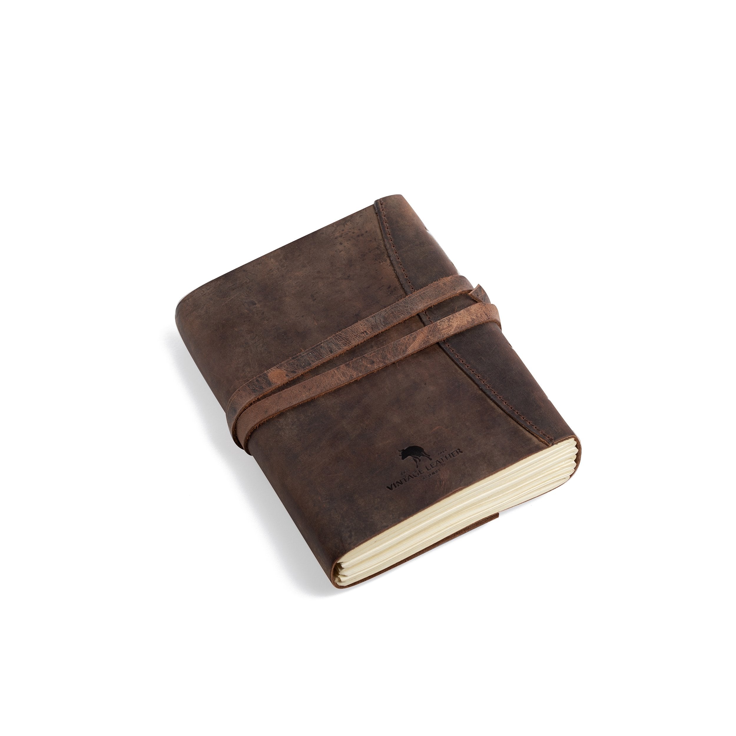 Leather Bound Journal Basil