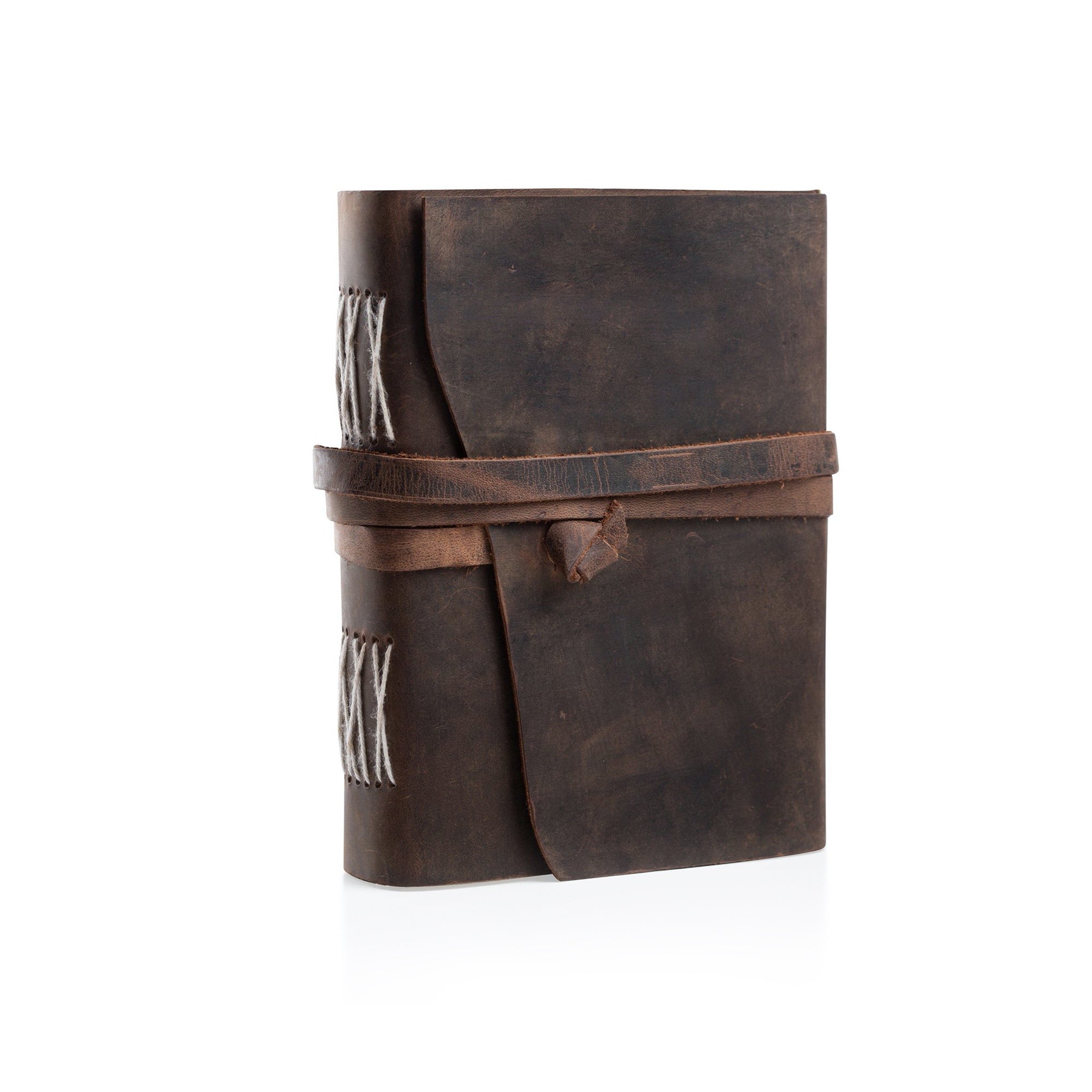 Leather Bound Journal Basil