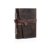 Leather Bound Journal Basil