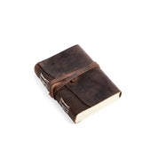 Leather Bound Journal Basil
