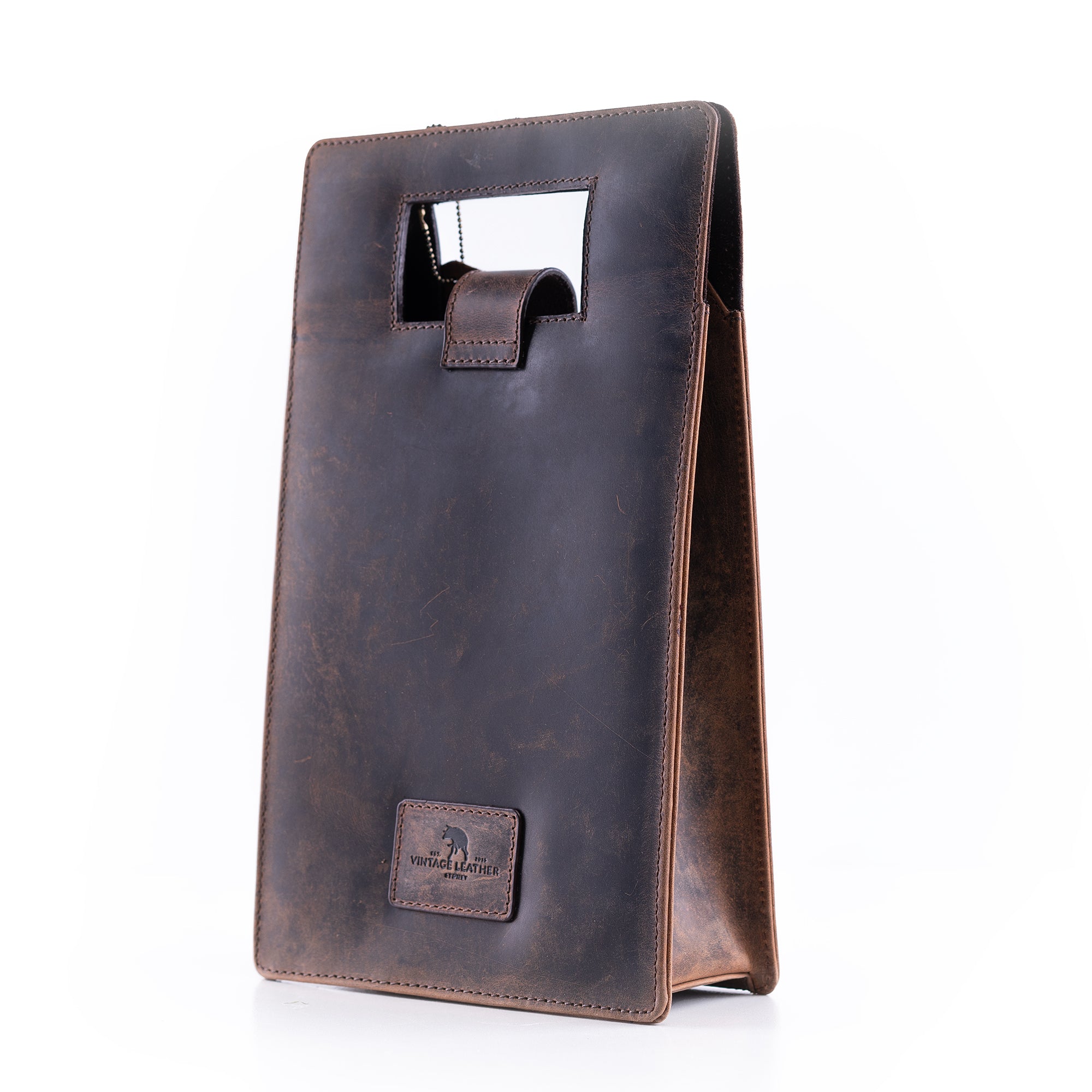 Leather Wine Carry Bag Sudbury