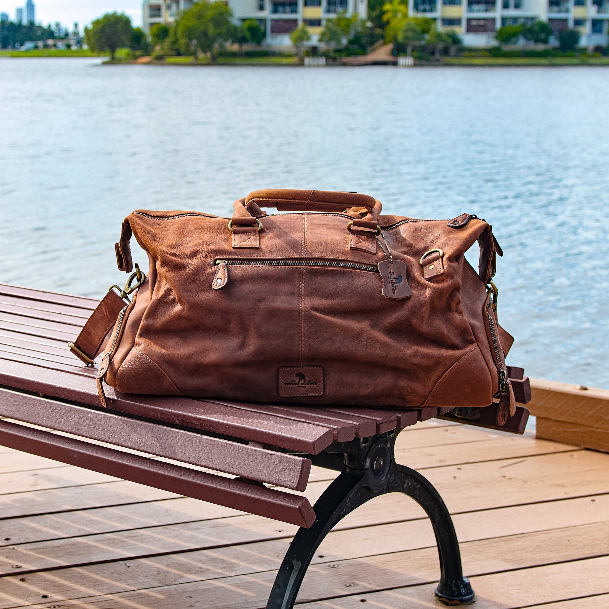 Leather Duffle Bag Berlin