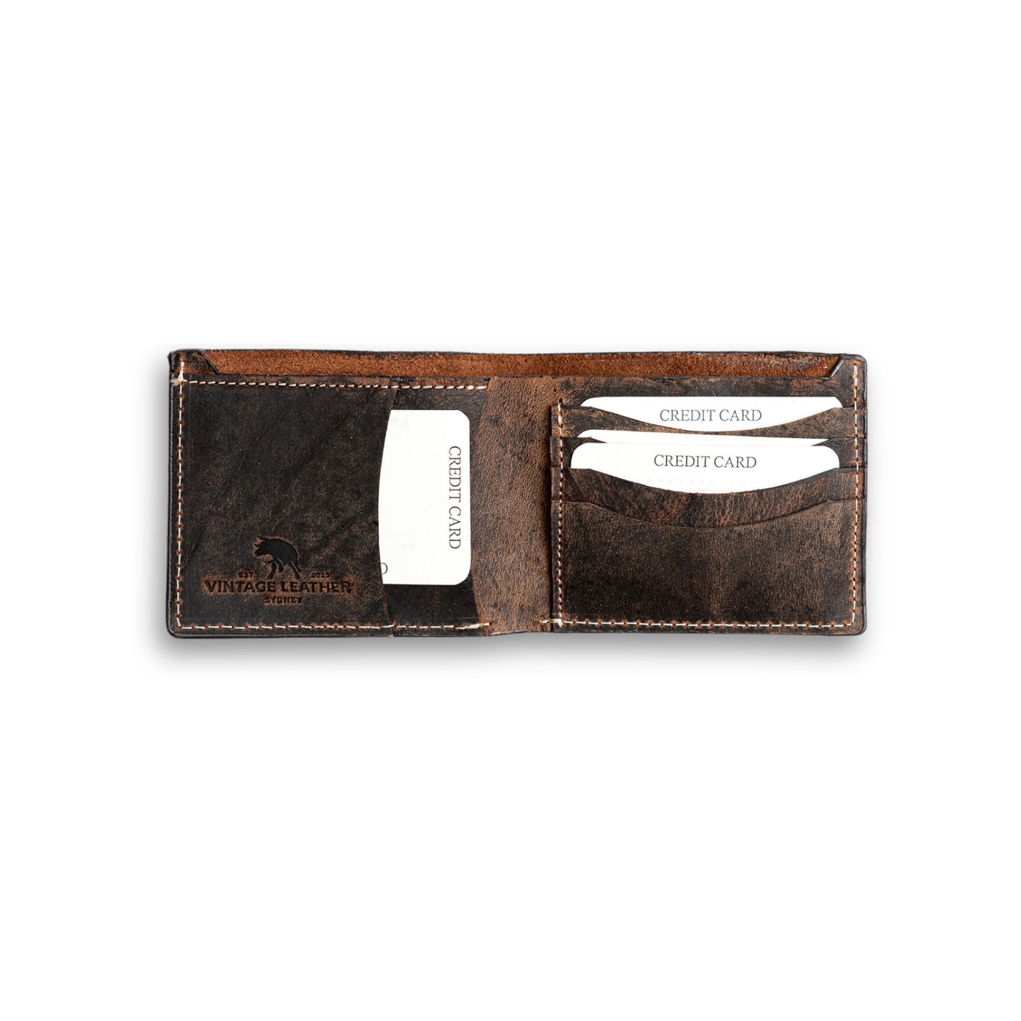 Mens Leather Bifold Wallet Lazaro