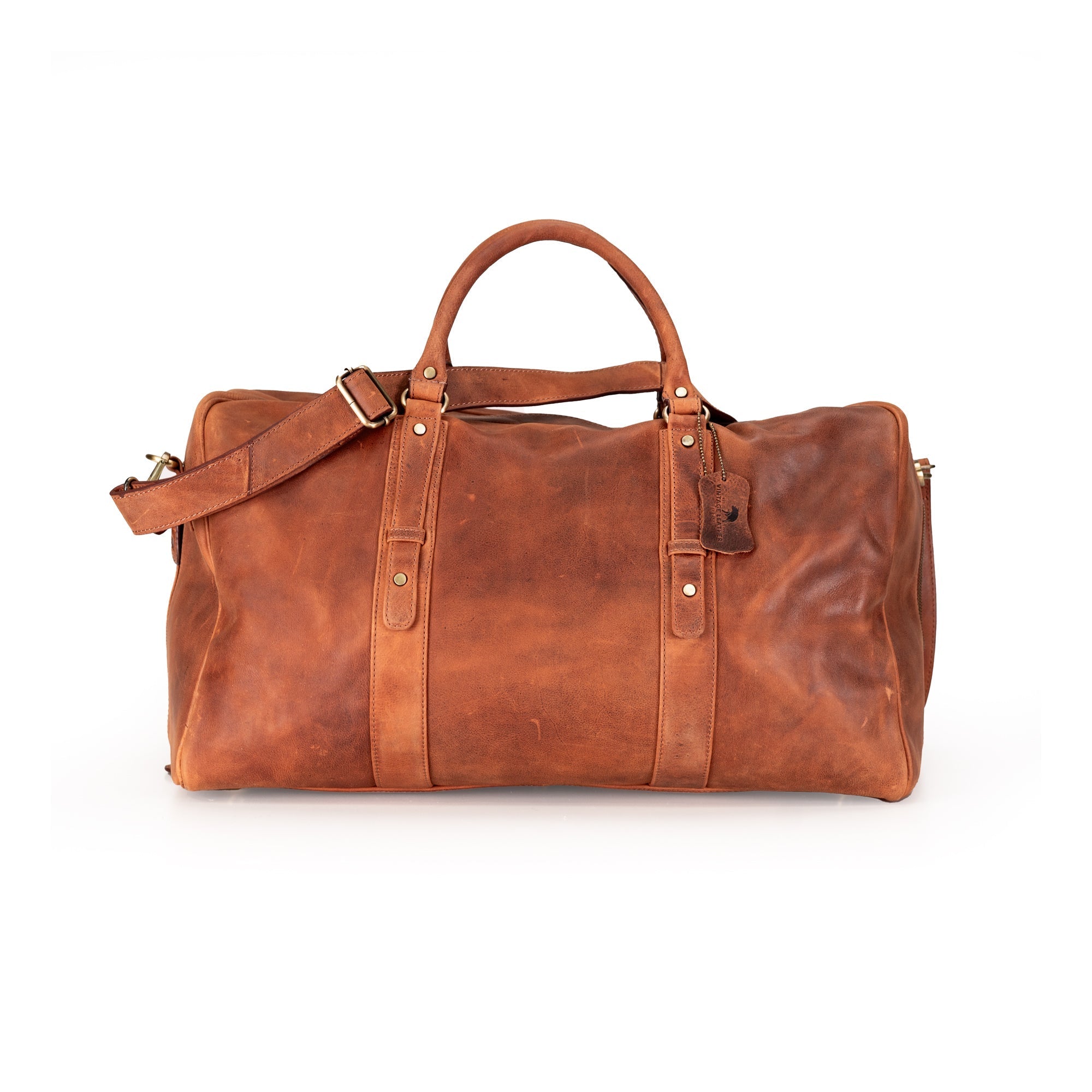 Leather Duffle Bag Monarch