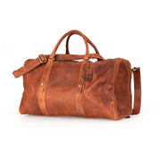 Leather Duffle Bag Monarch