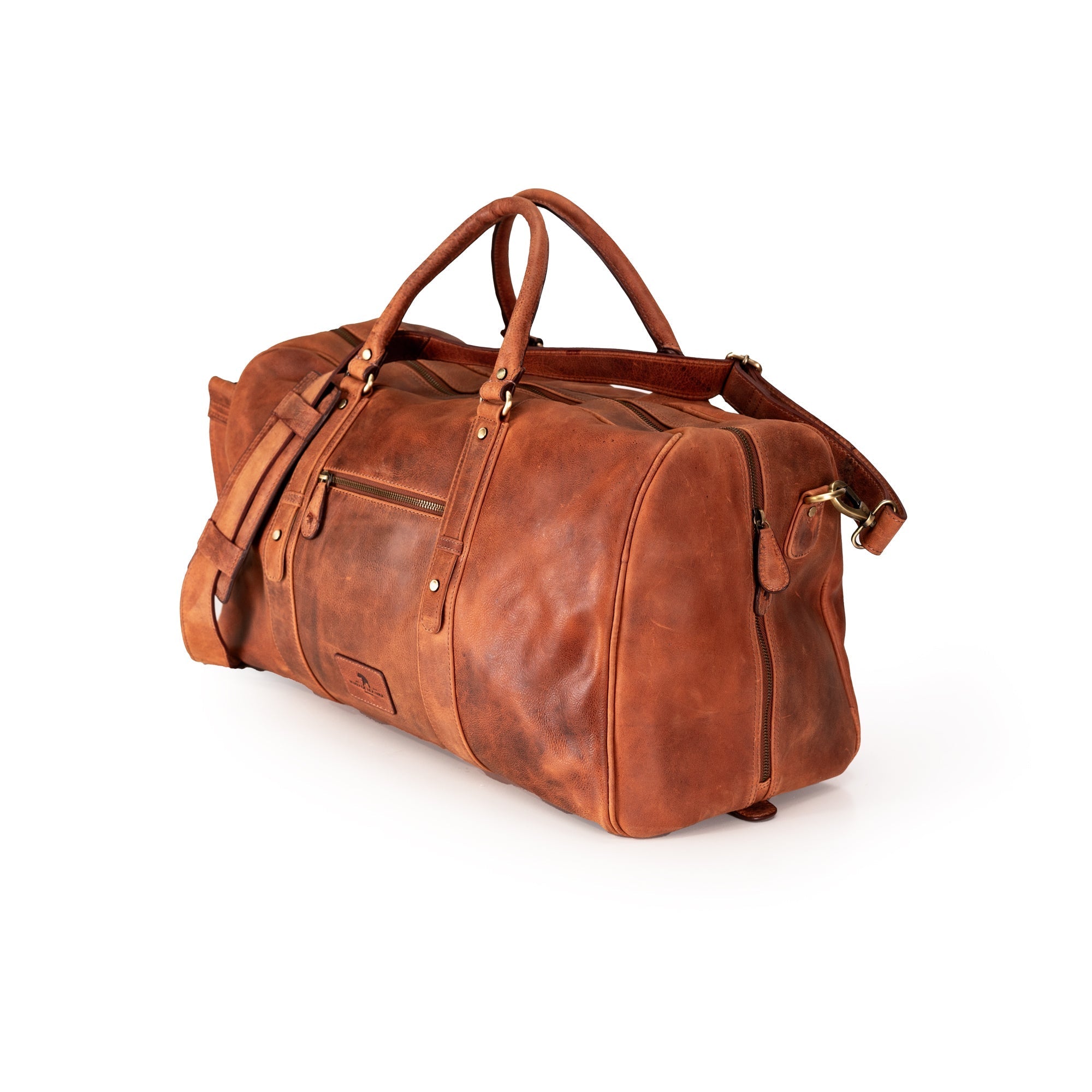 Leather Duffle Bag Monarch