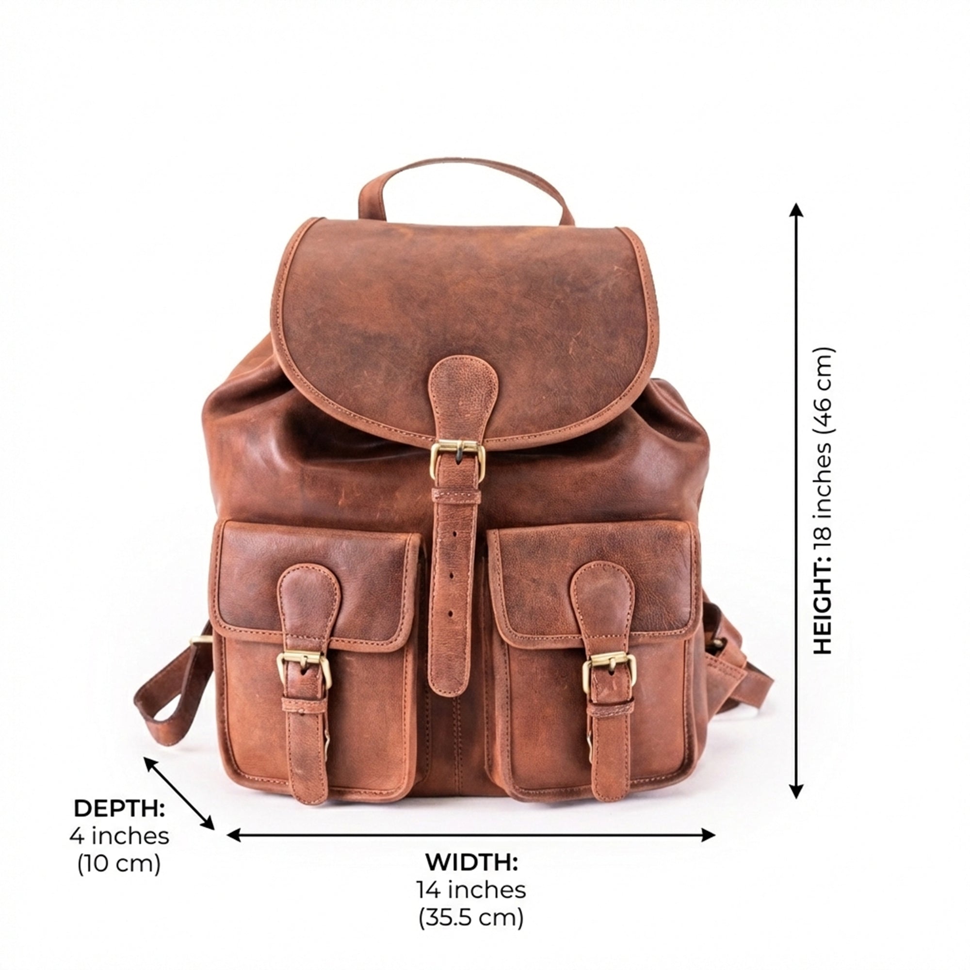 Nomad Leather Backpack