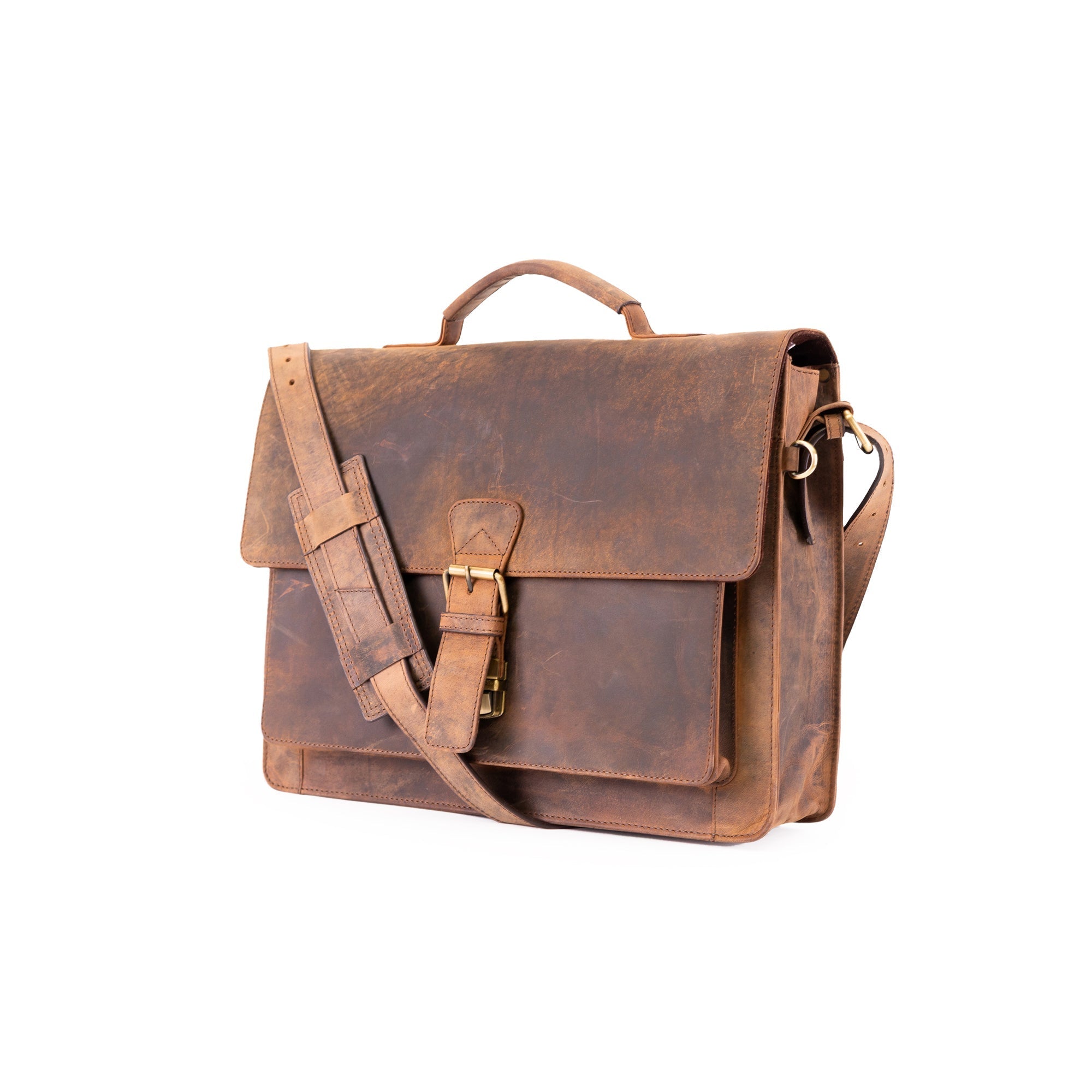 Leather Briefcase Rover