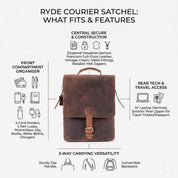 Ryder Courier Satchel
