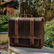 Scout Leather Briefcase