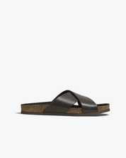 Amalfi Sandals Dark Brown Calf