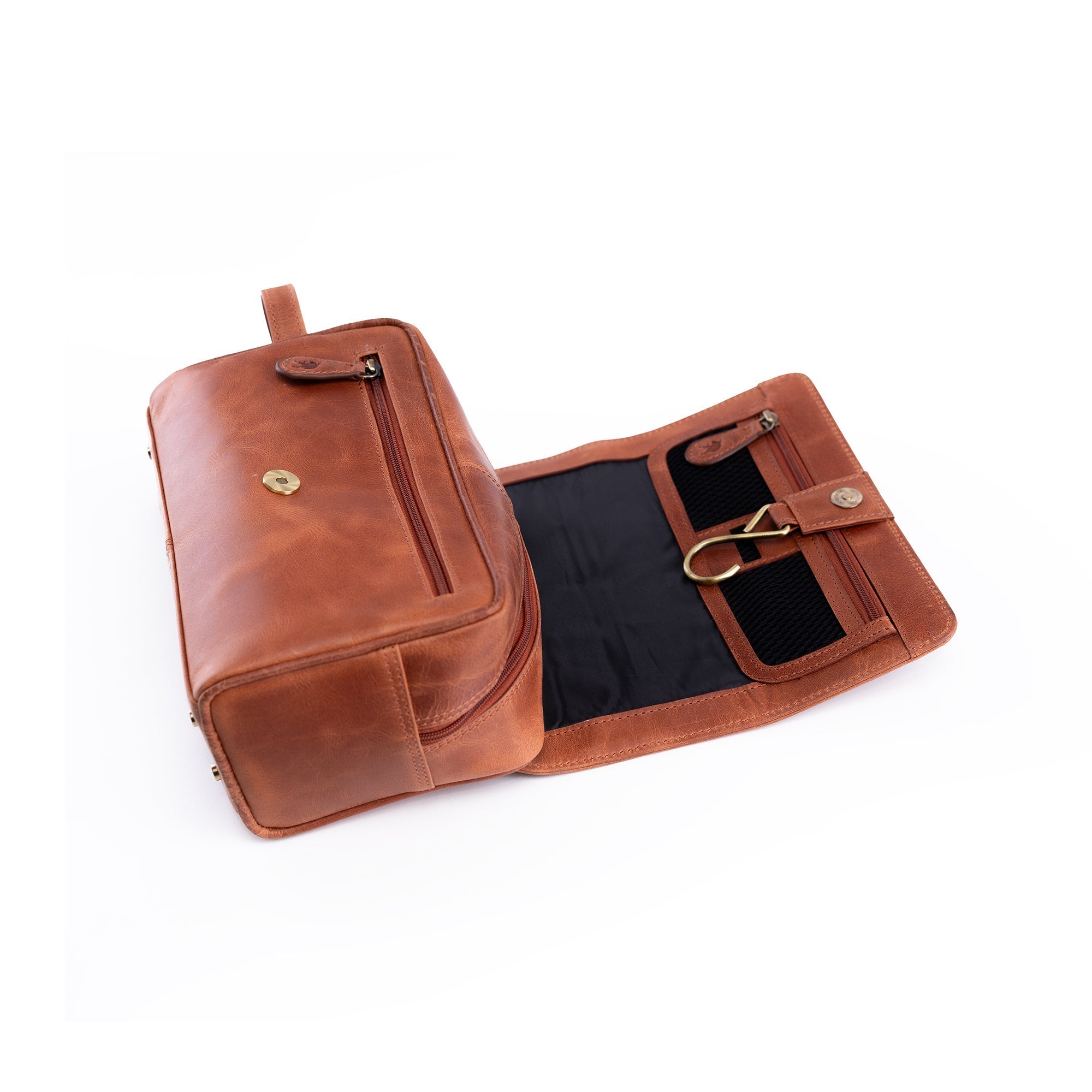 Leather Toiletry Bag Cambridge