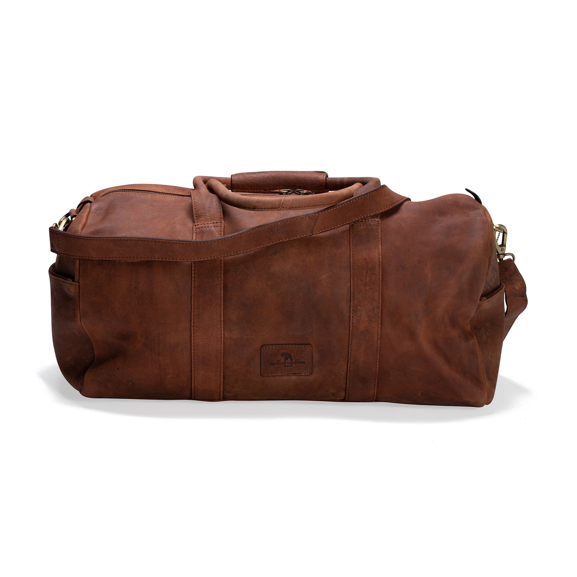 Leather Duffle Bag - Boston