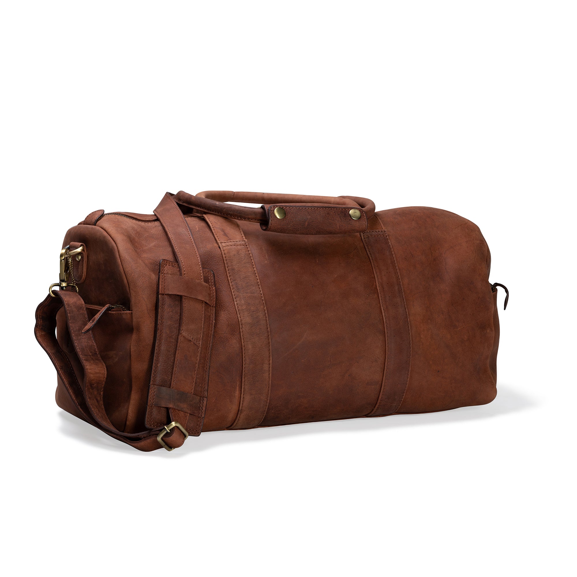 Leather Duffle Bag - Boston