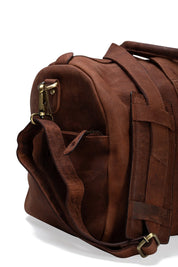 Leather Duffle Bag - Boston