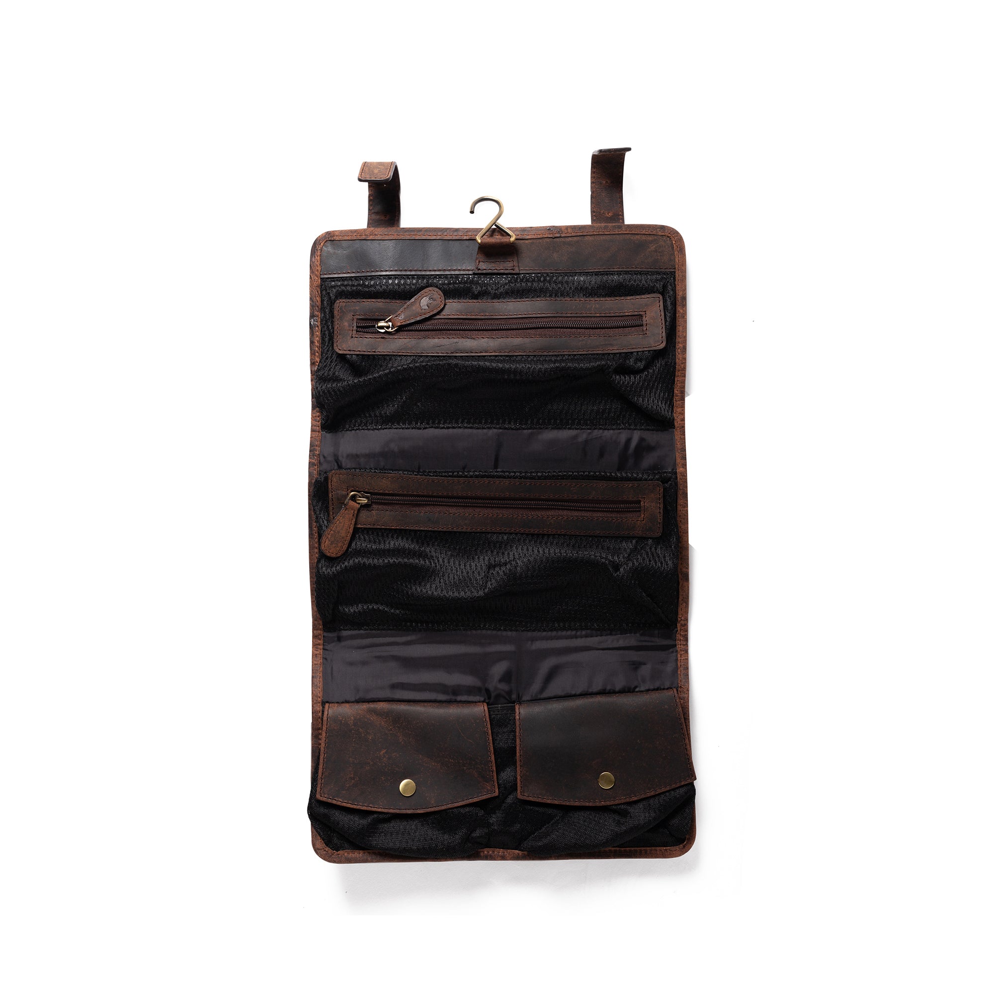 Leather Hanging Toiletry Bag Rio