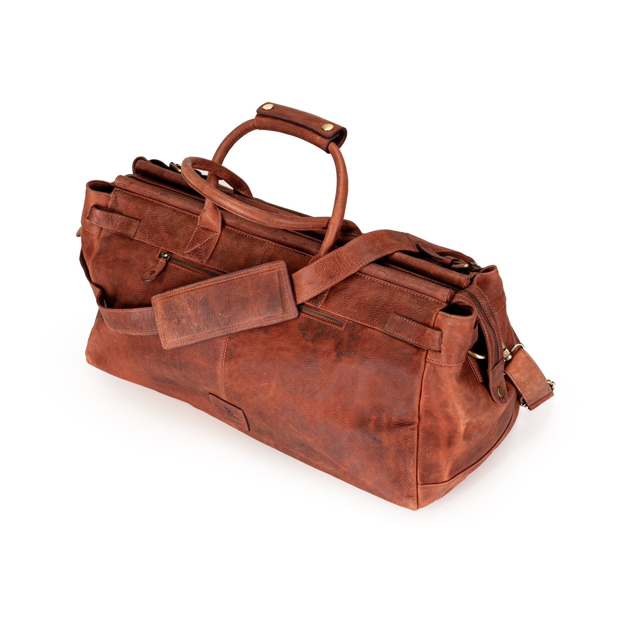 Leather Duffle Bag Voyager