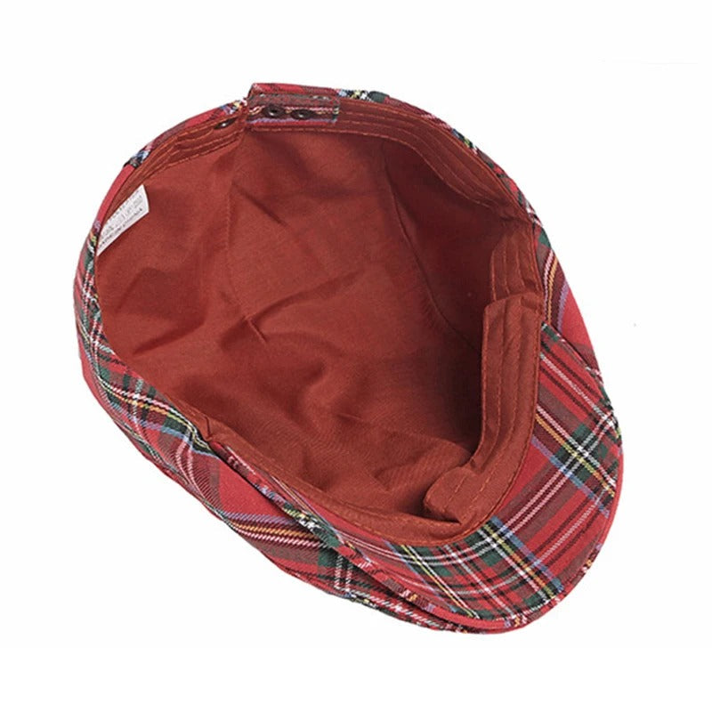 Stratford Tartan Cap